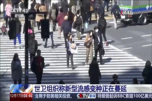 世衛組織稱新型流感變種正在蔓延