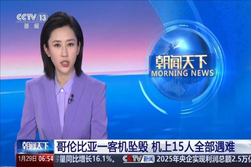 哥倫比亞一客機墜毀 機上15人全部遇難