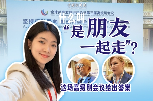 什么叫“是朋友，一起走”？這場高級別會議給出答案