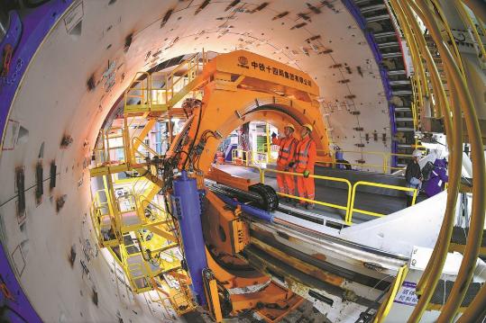 Drilling begins on 15.5 km high-speed railway tunnel