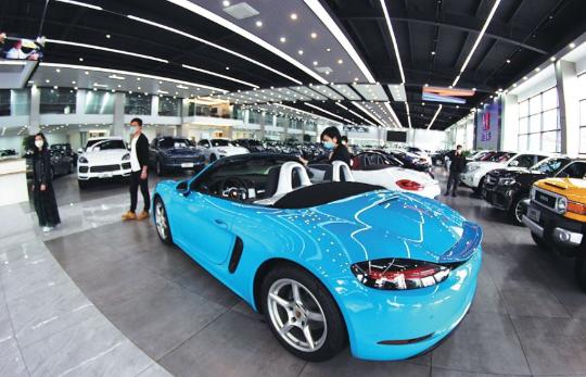 China's used vehicle sales up 7.62% in Q1