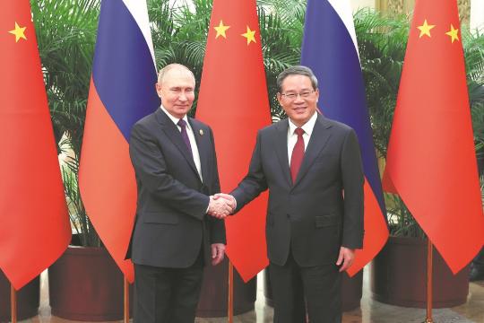 Sino-Russian partnership lauded