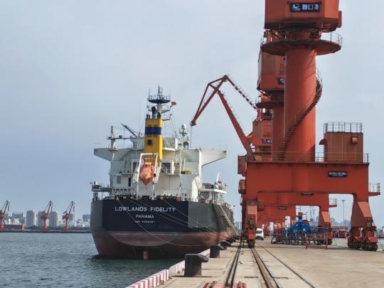 Liaoning's Yingkou Port records a big jump in shore power usage