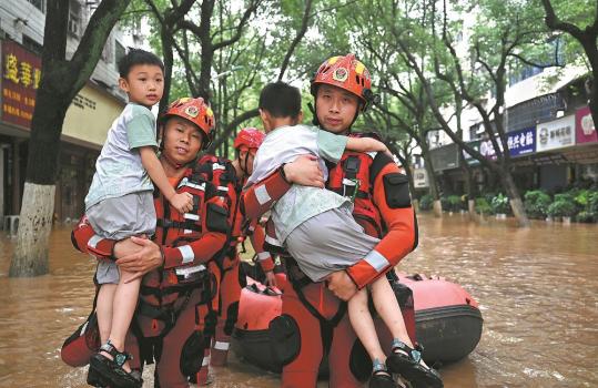 CMA: Strong southwest monsoon causes floods in Southern China