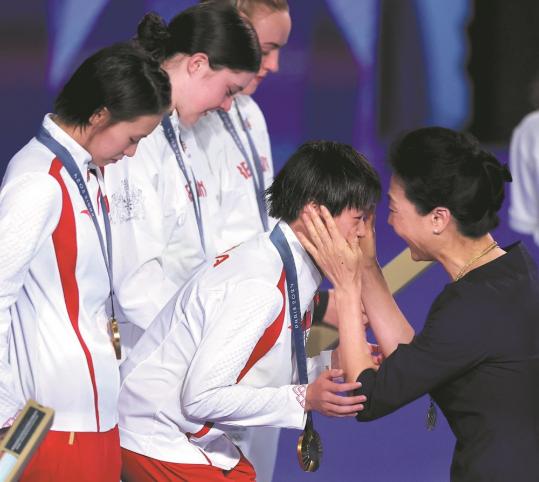 Young athletes dazzle in pool, on two wheels