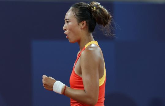 Chinese tennis star becomes second ever to reach Olympic semifinals