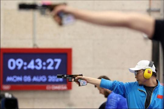 Shooter makes golden breakthrough in Paris