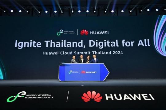 Huawei cloud summit lights up digital Thailand