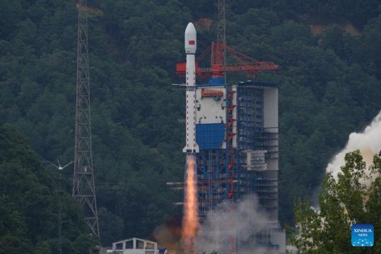 China launches new remote-sensing satellite group