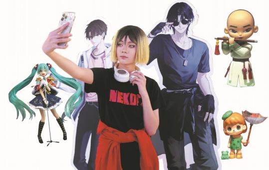 Anime shopping phenomenon injects life, color into malls