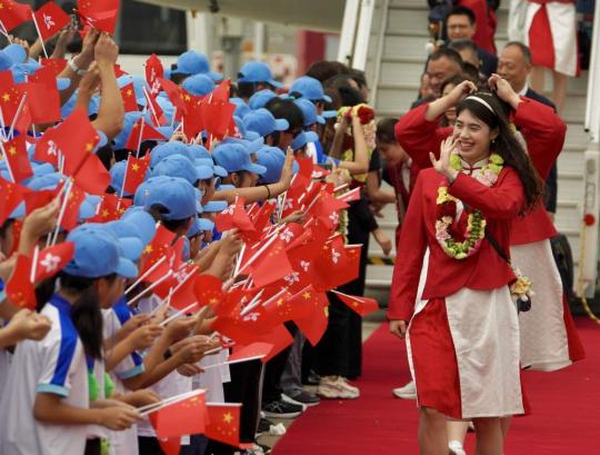 Hong Kong welcomes Olympic stars