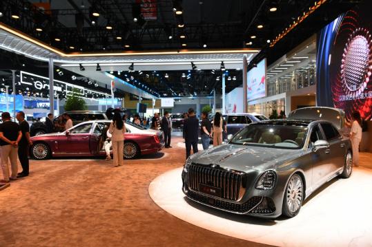 Over 1,600 vehicles on display at Chengdu Motor Show