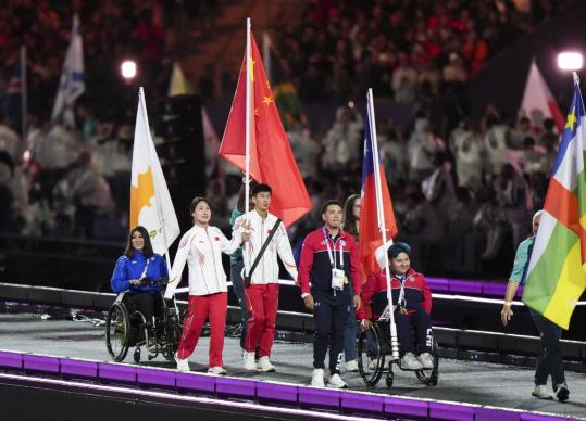 China leaves Paris Paralympics in success