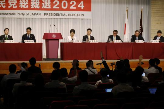 Record nine candidates vie to become LDP chief