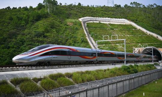 High-speed rail showcases prowess again