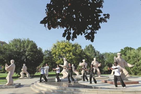 Tai chi activities spread Chinese culture overseas