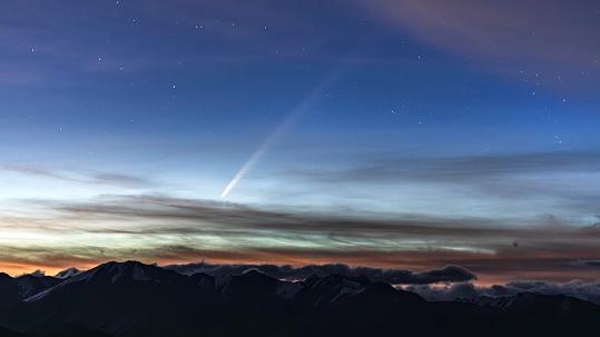 Celestial spectacle: The 'comet of the year' soon to adorn the sky