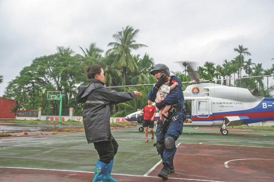 Fall typhoons spark concerns in south