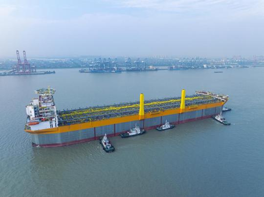 Shanghai Waigaoqiao Shipbuilding achieves 100 million dwt