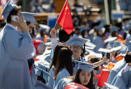 Chinese students 'very much welcome': U.S. official