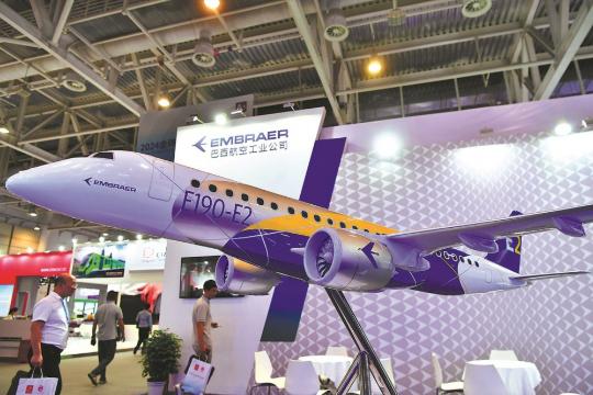 Embraer targets China's regional aviation sector