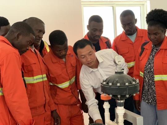 Water supply project brings accolades for Chinese firm