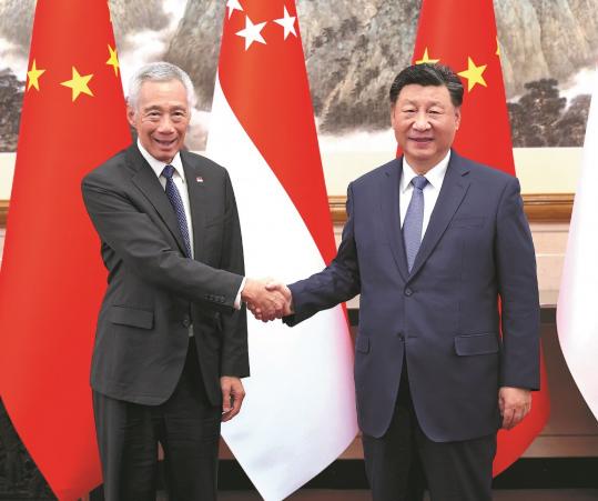 China, Singapore eye closer ties