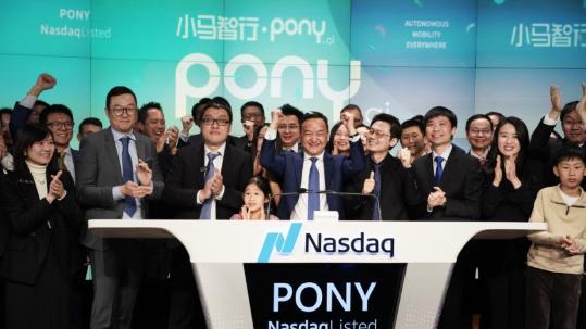 Chinese self-driving startup Pony.ai debuts on Nasdaq