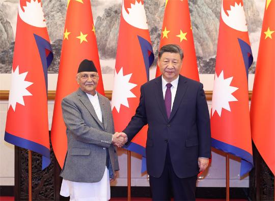 Xi vows to help Nepal improve connectivity