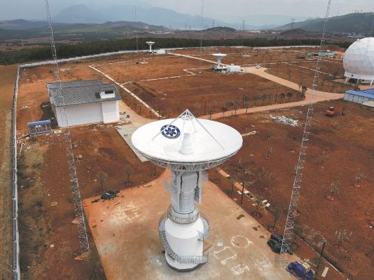 Satellite ground stations provide key link in stable data flow