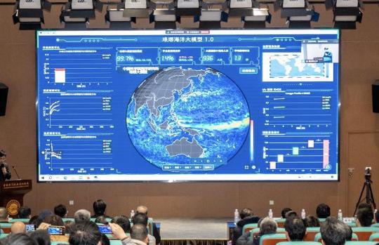 China unveils global ocean prediction AI model