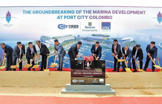 Sri Lankan port begins work on marina project