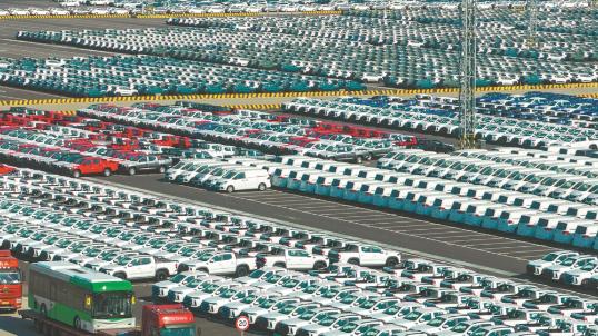 Exports behind growth of car sales