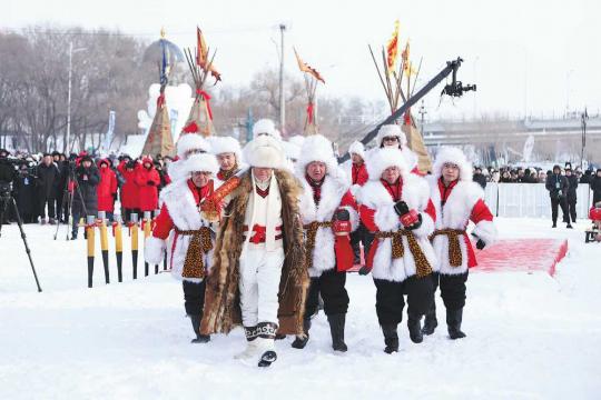 Ceremony opens annual ice harvest