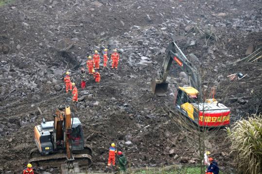 One killed, 28 missing in Sichuan landslide