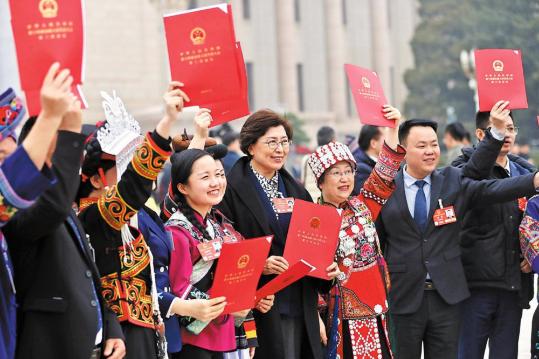 NPC deputies build broad consensus