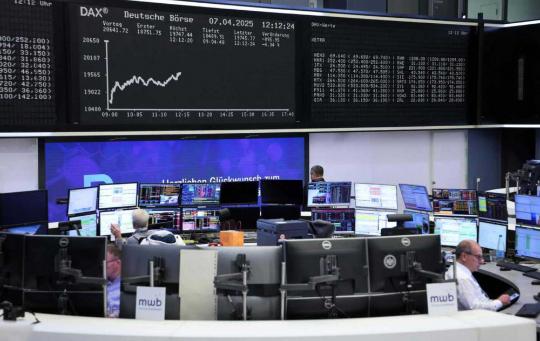 European stocks fall due to tariff announcements
