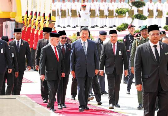 Xi lauds fruitful ties with Malaysia