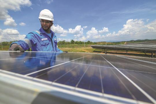 Company plays big role in Southeast Asian nation's clean energy transition