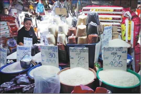 Thai rice faces tough times amid levies