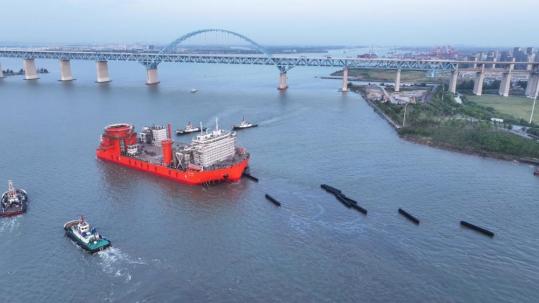 'Zhengli 3500' wind power station launched in Nantong
