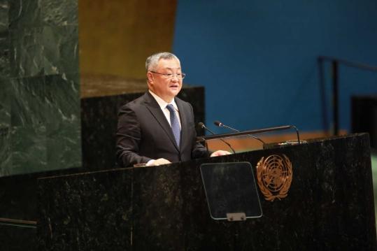 UN envoy emphasizes China's role in victory over fascism