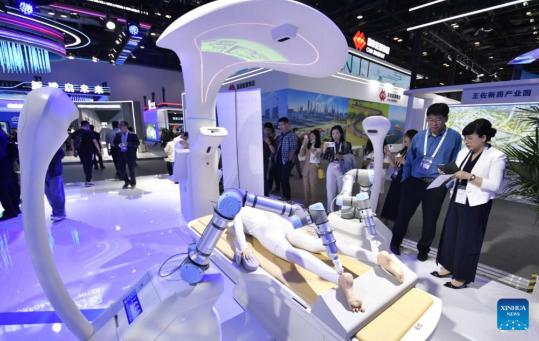 Health pavilions steal show at 27th high-tech expo