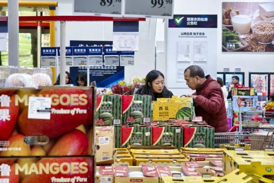 Walmart China posts upbeat Q1 results