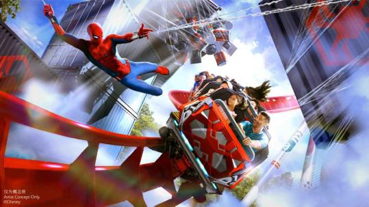 Shanghai Disney Resort breaks ground on Spider-Man-themed land