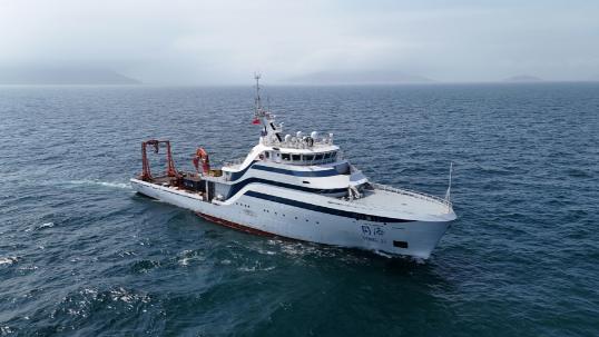 Tong Ji ship completes 8-day trial voyage, tests