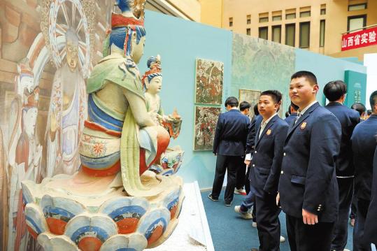 Ancient architecture museum opens in Shanxi high school