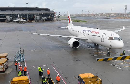 China Eastern Airlines celebrates second anniversary of jetliner C919