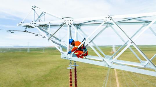 Inner Mongolia completes key clean energy transmission line