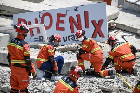 China's two top rescue teams pass UN reclassification